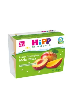 Frutta grattugiata mela e pesca 4x100g