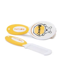 Giordani set capelli winnie the pooh ( spazz +pettine)