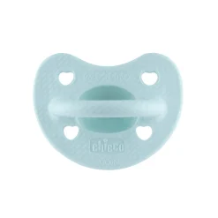Gommotto silicone luxe 6-16m 2pz azzurro/grigio – chicco
