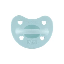 Gommotto silicone luxe 2-6m 1pz azzurro – chicco