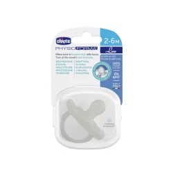 Gommotto silicone luxe 2-6m 1pz grigio – chicco