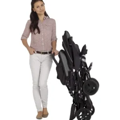Graco® passeggino gemellare stadium black grey