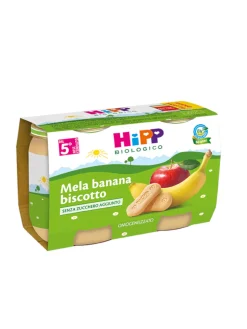 Hipp – omogeneizzato mela banana biscotto 2x125g