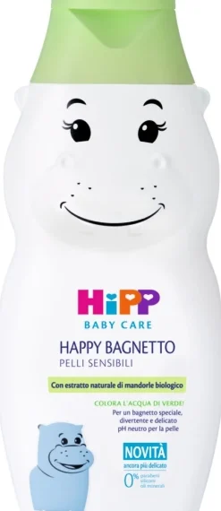 Hipp baby happy bagnetto ippopotamo 300ml