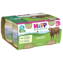 Hipp omogeneizzato manzo 4x80g