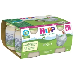 Hipp omogeneizzato pollo 4x80g