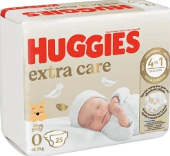 Huggies extra care tg.0 (25 pezzi)