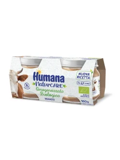 Humana omo manzo biologico 2x80g