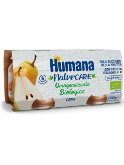 Humana omogeneizzato pera biologico 2×100 gr