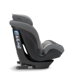 Inglesina seggiolino auto caboto i-size, 76-150 cm, colore stone grey