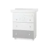 Italbaby -bagnetto popstar 2 cassetti bianchi 1 grigio 2021