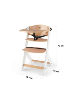 Kinderkraft – seggiolone enock bianco