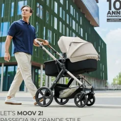 Kinderkraft trio moov 2 air moonlight grey