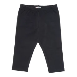 Legging stretch felpato bimba nero