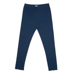 Leggings blu bambina