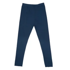 Leggings blu bambina