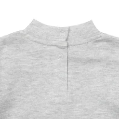 Lupetto bimbo grigio stampato