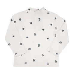 Lupetto bimbo panna stampato orsetti