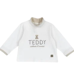 Lupetto panna ricamo teddy – chicco