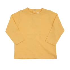 Maglia basic bimbo giallo