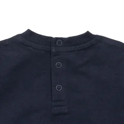 Maglia blu bimbo con stampa