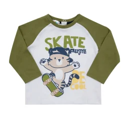 Maglia jersey bimbo verde