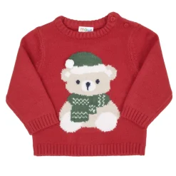 Maglia tricot bimbo christmas
