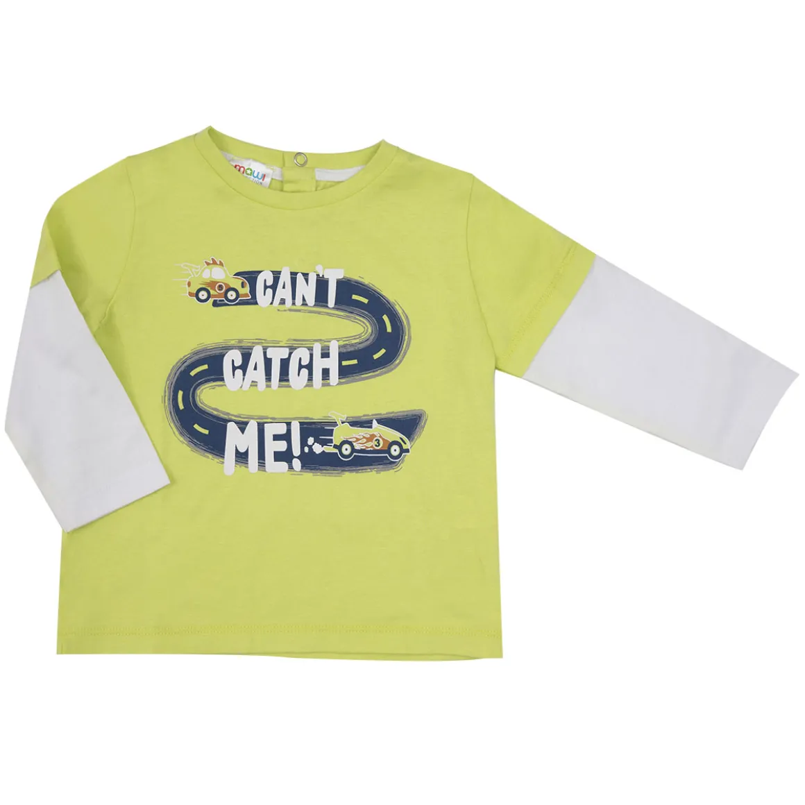 Maglie jersey bicolor bimbo verde