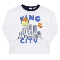 Maglie jersey bimbo bianca stampata