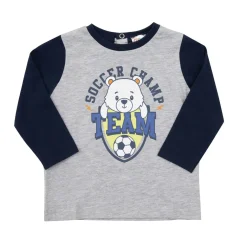 Maglie jersey bimbo grigio stampata