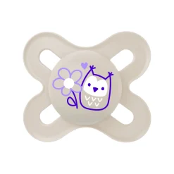 Mam succhietti original start 0-2m silicone bio-circolare conf. doppia rosa/grigio