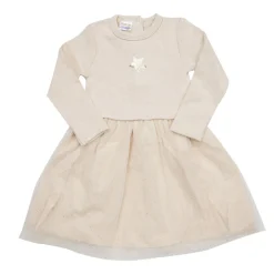 Mawi – abito tricot e tulle con paiettes