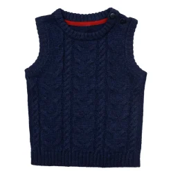 Mawi – gilet tricot trecce