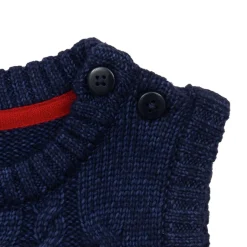 Mawi – gilet tricot trecce