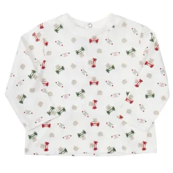 Mawi – t-shirt jersey manica lunga fantasia