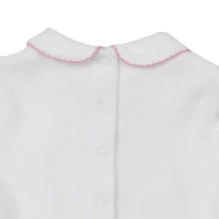 Mawi – tutina ciniglia aop con balza oeko-tex