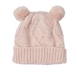 Mawi cappello con greche e pom pom