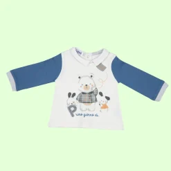 Mawi completo top e ghettina interlock con stampa