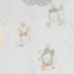 Mawi completo top e ghettina interlock con stampa