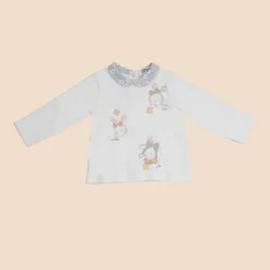 Mawi completo top e ghettina interlock con stampa