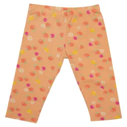 Mawi leggins 3/4 arancio con frutta