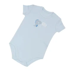 Mawi packx3 body cald cotone manica corta dino oeko-tex