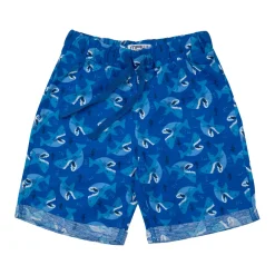 Mawi short stampa squali