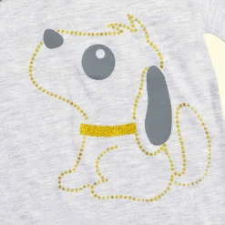 Mawi tshirt stampa cane