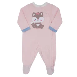 Mawi tutina ciniglia aperta davanti con stampa animaletto oeko-tex