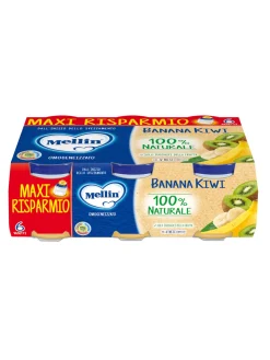 Mellin – omogeneizzato banana kiwi 6×100 gr