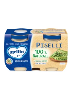 Mellin – omogeneizzato verdure piselli 2×125 gr