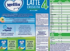 Mellin mellin crescita 4 6×1000 ml