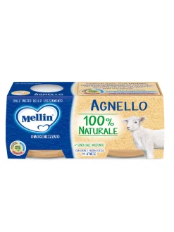 Mellin omogeneizzato agnello 2×80 gr