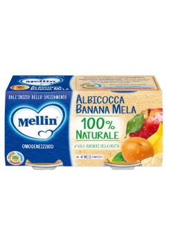 Mellin omogeneizzato albicocca banana mela 2×100 gr